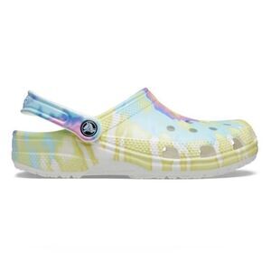 New Crocs CLASSIC TIE-DYE GRAPHIC CLOG